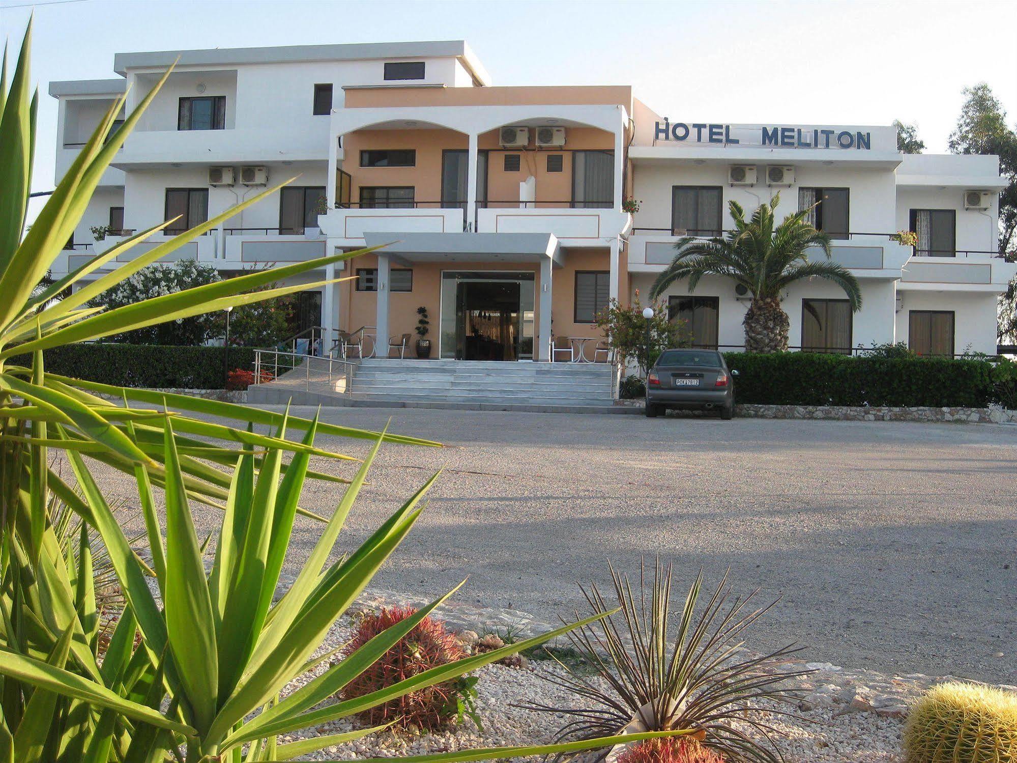 Meliton Hotel Theológos Extérieur photo